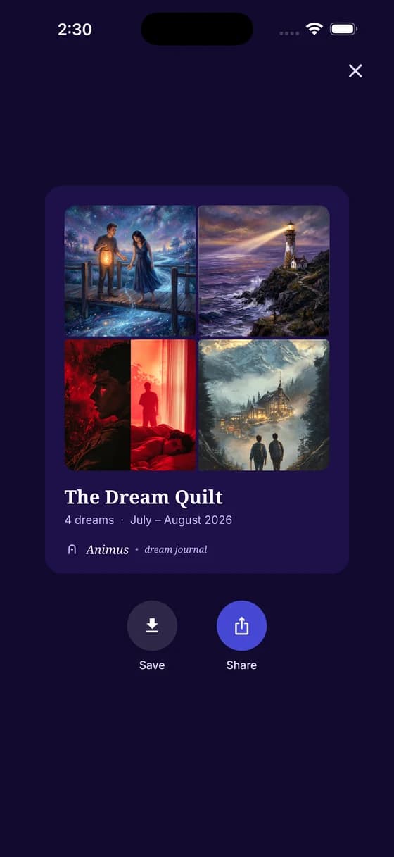 The Dream Quilt share card